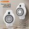 Hands-Free Wall-Mounted Shower Back Scrubber